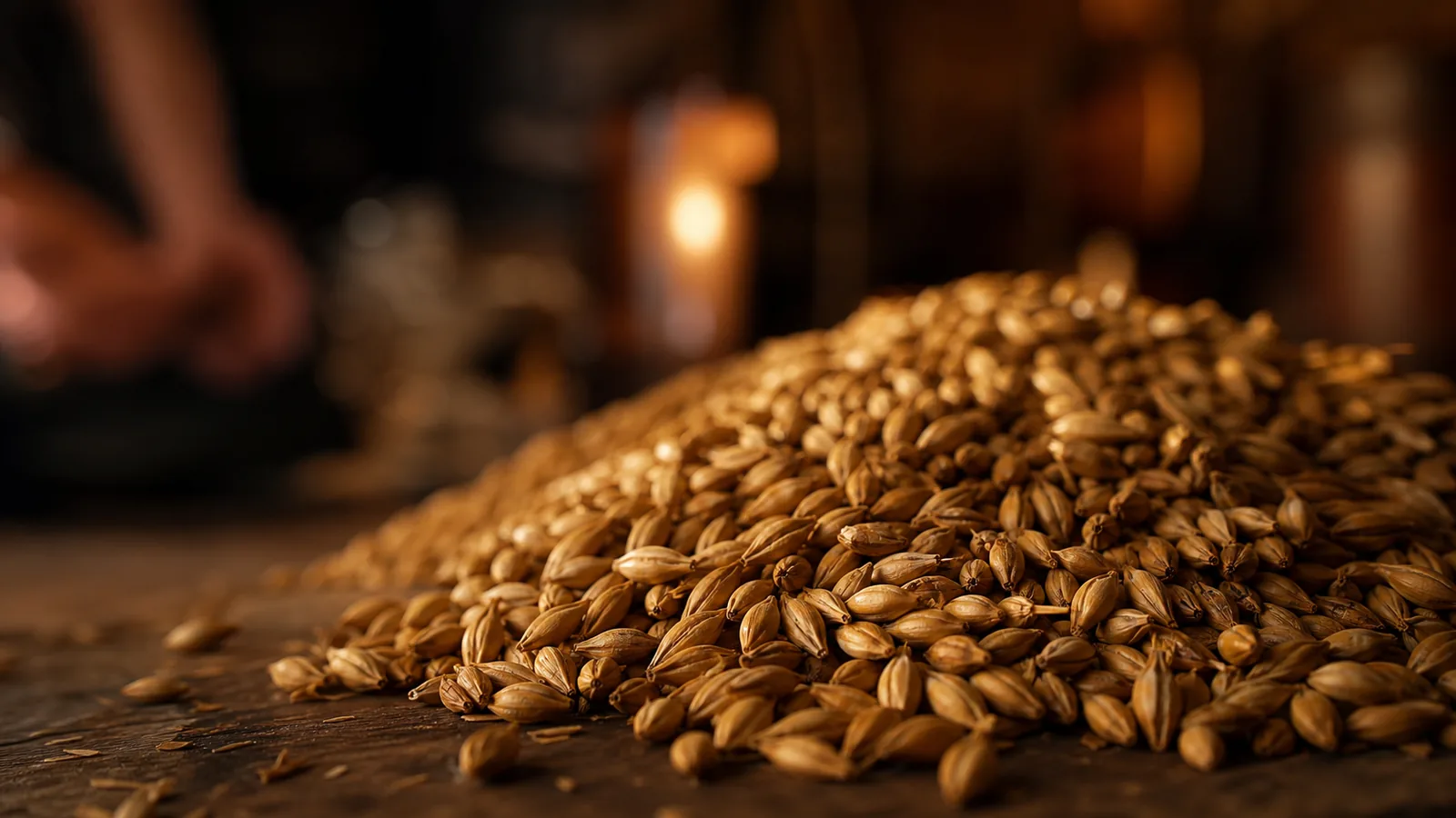 Grains d'orge, whisky français