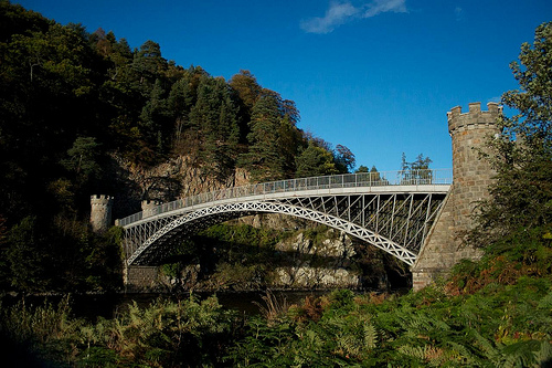 pont Craigellachie près du meilleur whisky écossais