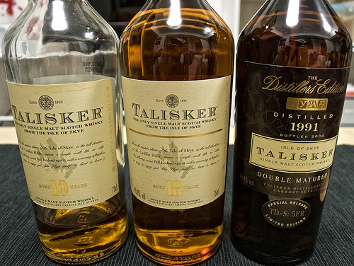 différents types talisker